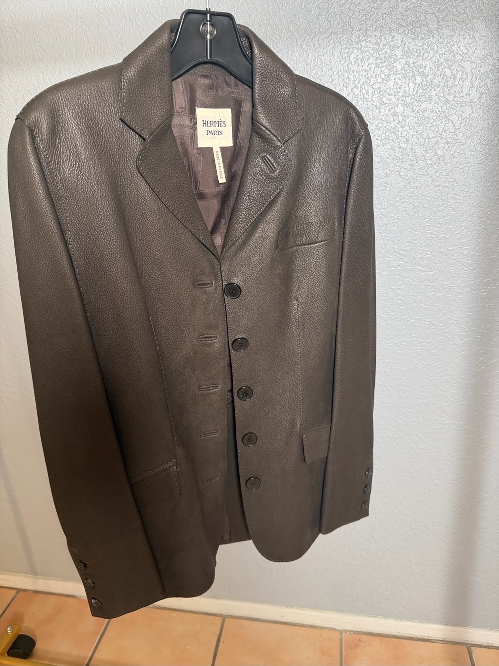 Hemes Brow Women’s Leather Blazer